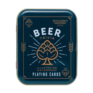 beer trivia playing cards