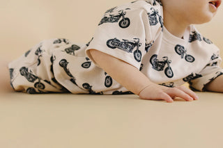 born to ride shorts set