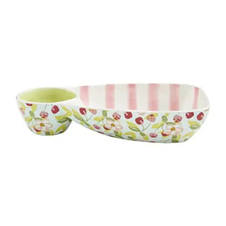 cherry chip & dip set