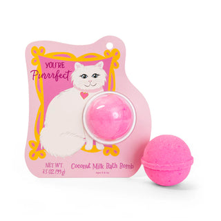 cat clamshell bath bomb