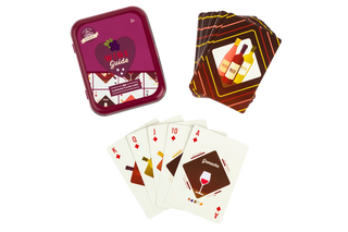 wine guide playing cards