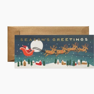 boxed set of santa's sleigh no. 10 cards
