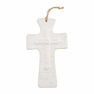 large layered stoneware cross
