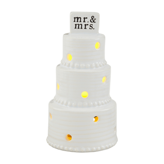 wedding cake light-up sitter