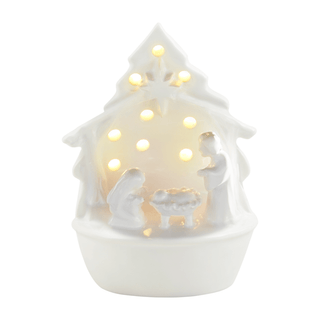 light-up nativity sitter