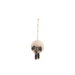 ceramic farm wind chimes - assorted