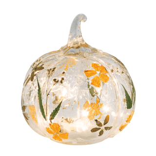 small gather LED pumpkin sitter