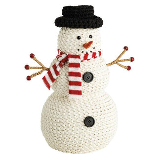 rope light bulb snowman sitter