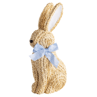 bow bunny woven sitter