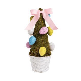 moss easter egg tree - assorted