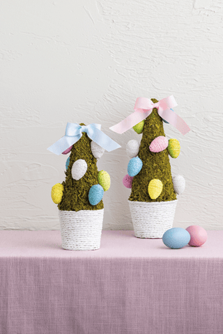 moss easter egg tree - assorted