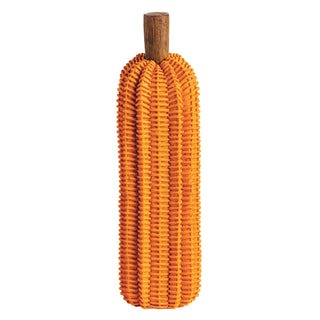 assorted resin wicker pumpkin sitters - assorted