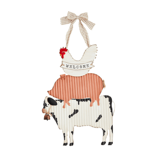 farm animal door hanger