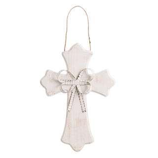 wooden cross door hanger