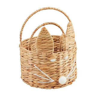 nested hyacinth easter baskets