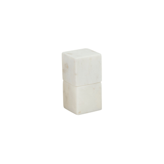 white marble salt & pepper set