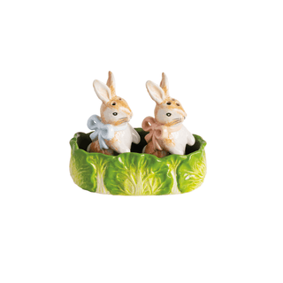 bunny salt and pepper set