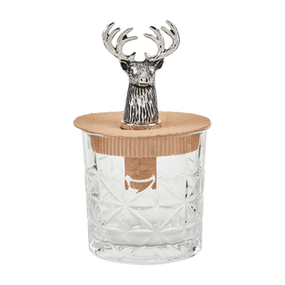 deer dof glass & bottle stopper sets - assorted