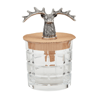 deer dof glass & bottle stopper sets - assorted