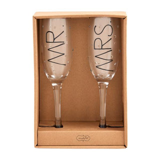 mr & mrs flute set