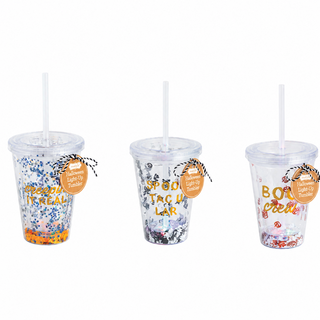 halloween light-up tumblers - assorted