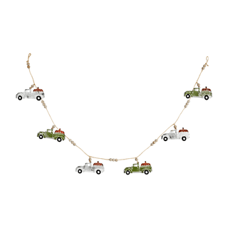 pumpkin truck garland