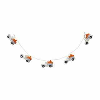 truck pumpkin garland