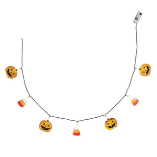 pumpkin light up garland