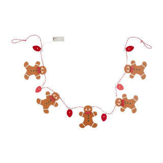 gingerbread christmas tin garland