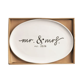 mr. & mrs. 2026 platter