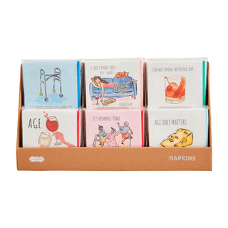 birthday cocktail napkin sets- assorted