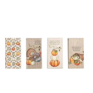 gather powder room napkin sets- assorted