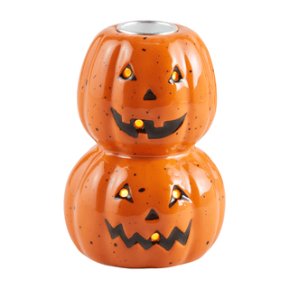 pumpkin light- up taper holder