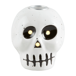 skeleton light- up taper holder