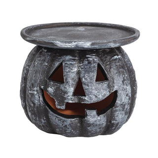 terra pumpkin pillar holder