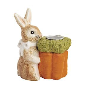 bunny taper holder - assorted