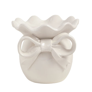 bow pillar ceramic holder - assorted