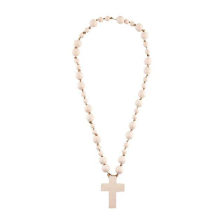pink decorative cross bead