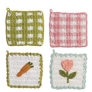 crochet pot holder - assorted
