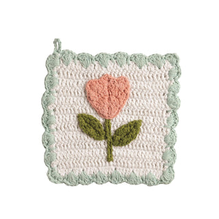 crochet pot holder - assorted