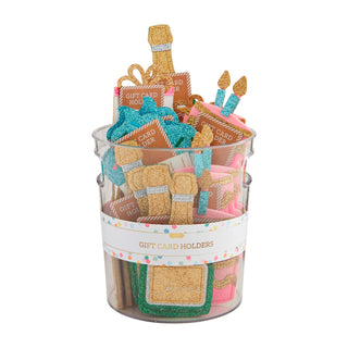 birthday gift card holders - assorted