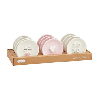 mom tidbit plates - assorted