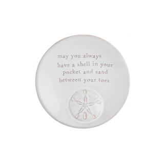 sand dollar tidbit tray