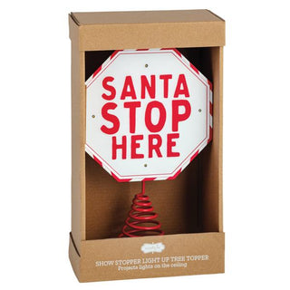 led lit projector tree topper