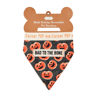 feast mode reversible dog bandana