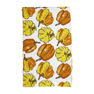 fall print waffle dish towels  - assorted