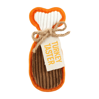 holiday feast inspired dog squeaky toys - assorted