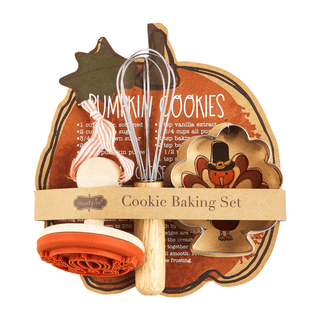 pumpkin fall cookie baking set