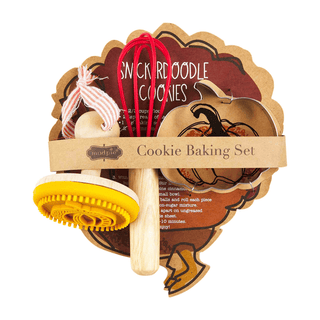 turkey fall cookie baking set