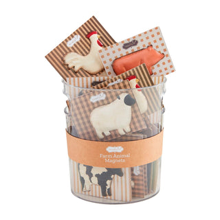 farm animal fridge magnets -assorted